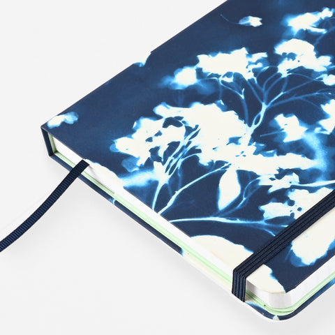 Mossery Sunprint Hydrangea Refillable Notebook