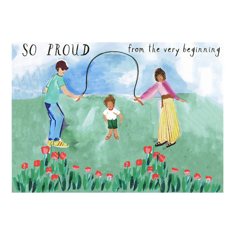 Mr. Boddington's Studio Beyond Proud Greeting Card