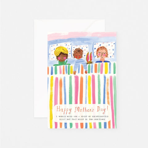 Mr. Boddington's Studio Don't Wake Them Mother's Day Card 