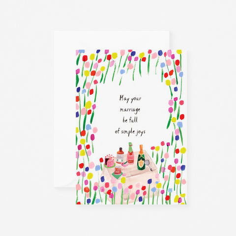 Mr. Boddington's Studio Simple Joys Wedding Card