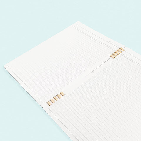 Nakabayashi Logical Prime 100% Paper Ring Notebook Blue | B5 Or  A4 