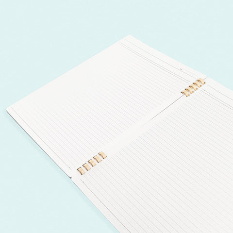 Nakabayashi Logical Prime 100% Paper Ring Notebook Green | B5 Or  A4 