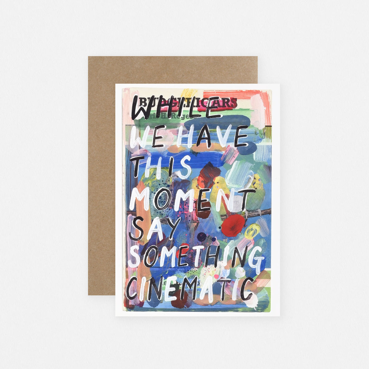 Olive Press Cinematic Greeting Card