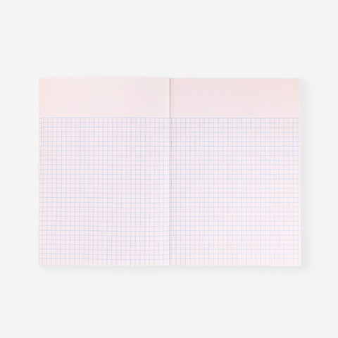 Paperways Medium Notebook Bald Square Seagreen Or Cornflower Blue 