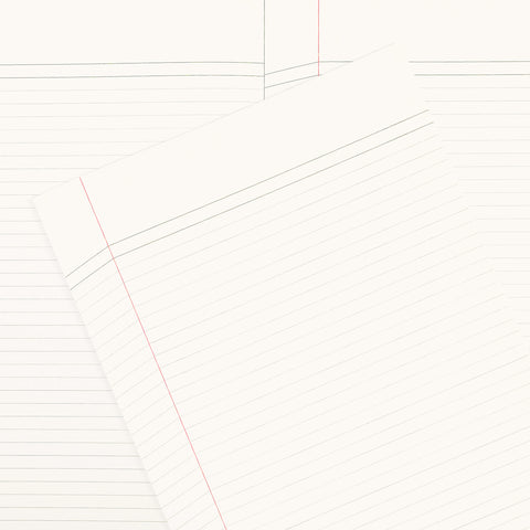Paperways Large Notebook Ruled & Folded Skyblue 