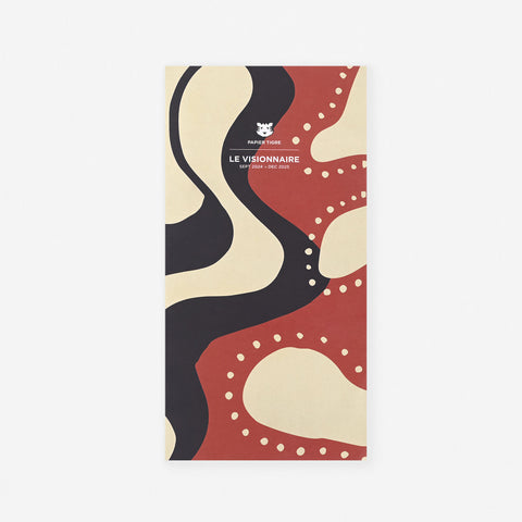 Papier Tigre 2025 Le Visionnaire  Calendar Lava 