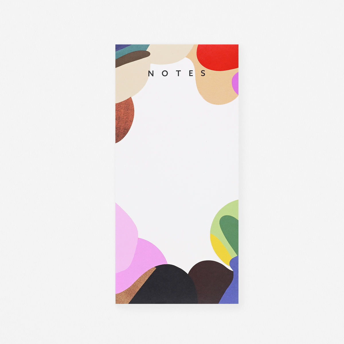 Pavilion Abstract Art List Notepad