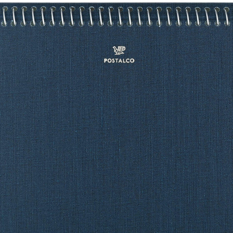 Postalco Dark Blue Notebook Pingraph A5