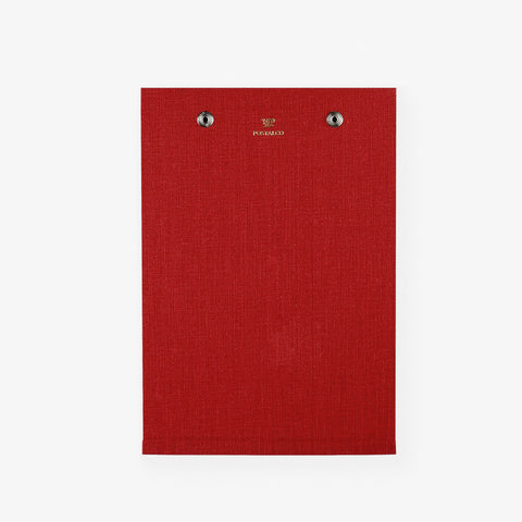 Postalco Snap Pad SQ Signal Red | A5 or A4