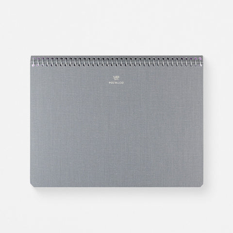 Postalco Heather Gray Notebook Pingraph A5 