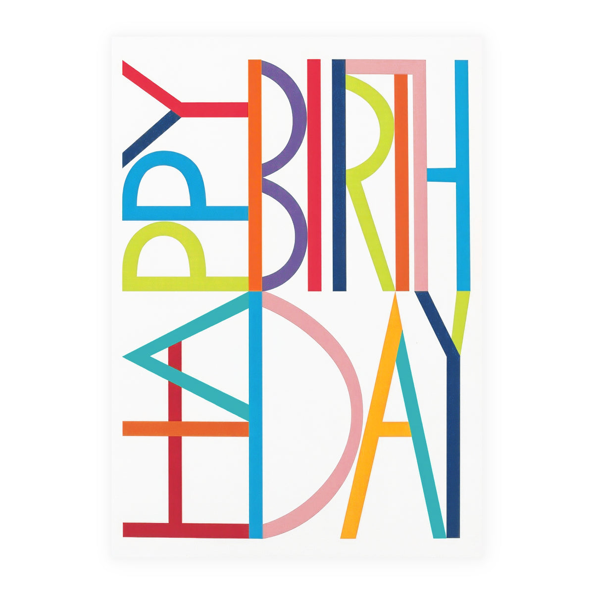 R. Nichols Happy Birthday Greeting Card