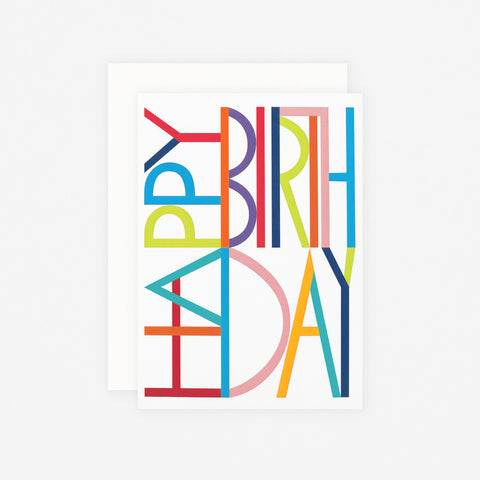 Happy Birthday Greeting Card