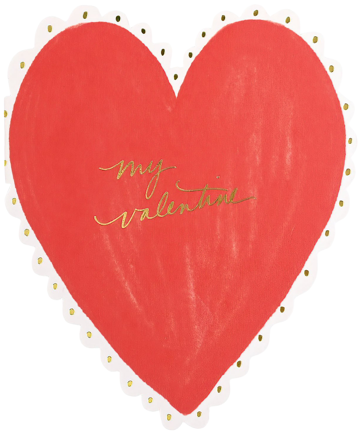 Ramona & Ruth Heart Doily Valentine's Day Card