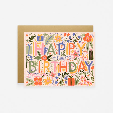 Rifle Paper Co. Fiesta Birthday Card 