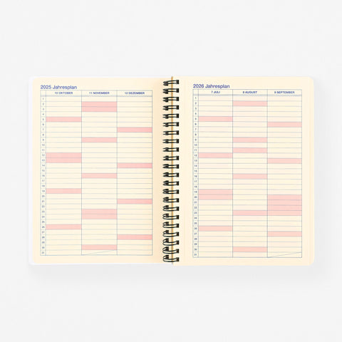Delfonics Rollbahn 2026 Monthly Planner Flash N° 2 | Medium Or Large