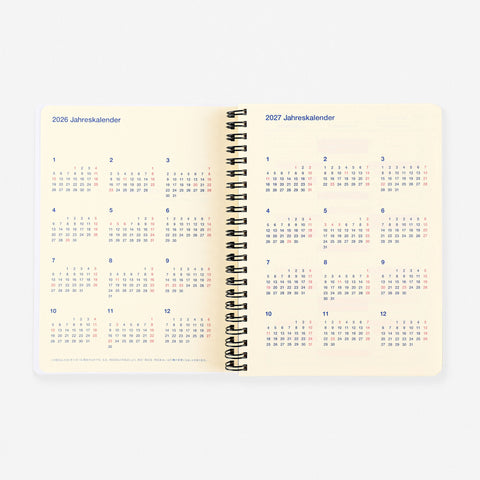 Delfonics Rollbahn 2026 Monthly Planner Calm | Large Or A5