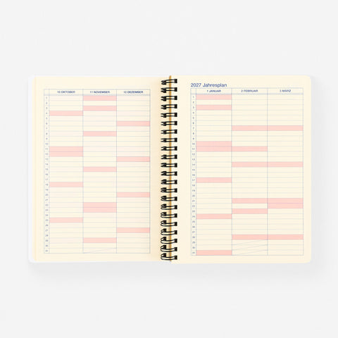 Delfonics Rollbahn 2026 Monthly Planner Calm | Large Or A5