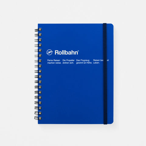 Delfonics Rollbahn Notebook Large Or A5 | 9 Colors Large (5.5 x 7") / Blue
