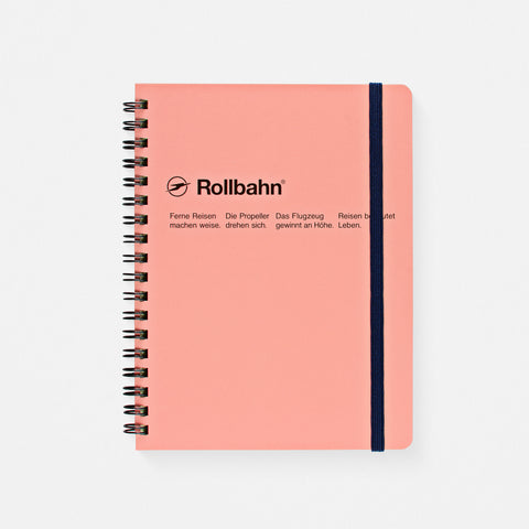 Delfonics Rollbahn Notebook Large Or A5 | 9 Colors Large (5.5 x 7") / Blush Pink