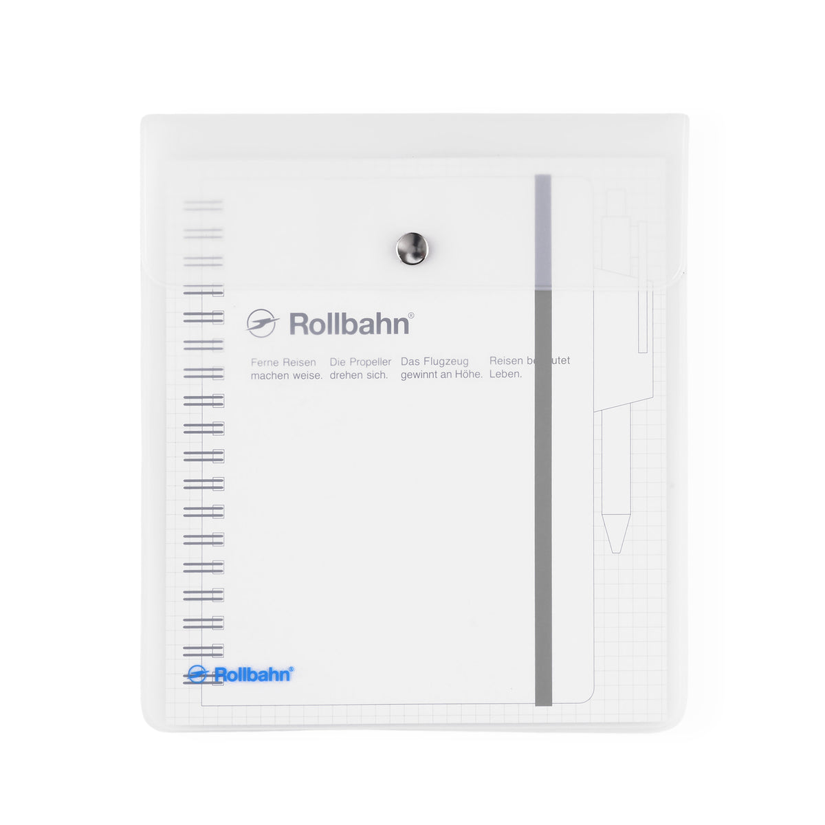 Delfonics Rollbahn Vinyl Notebook Pouch | Large Or A5 Large