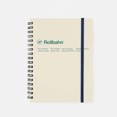 Delfonics Rollbahn Notebook Large Or A5 | 9 Colors Large (5.5 x 7") / Cream