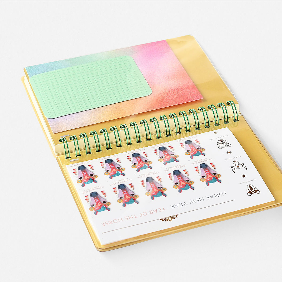 2027 Rollbahn Monthly Planner Clear Orange | 2 Sizes