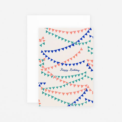 Season Paper Paper Chains Birthday Card