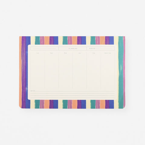 Season Paper Weekly Notepad Parasol