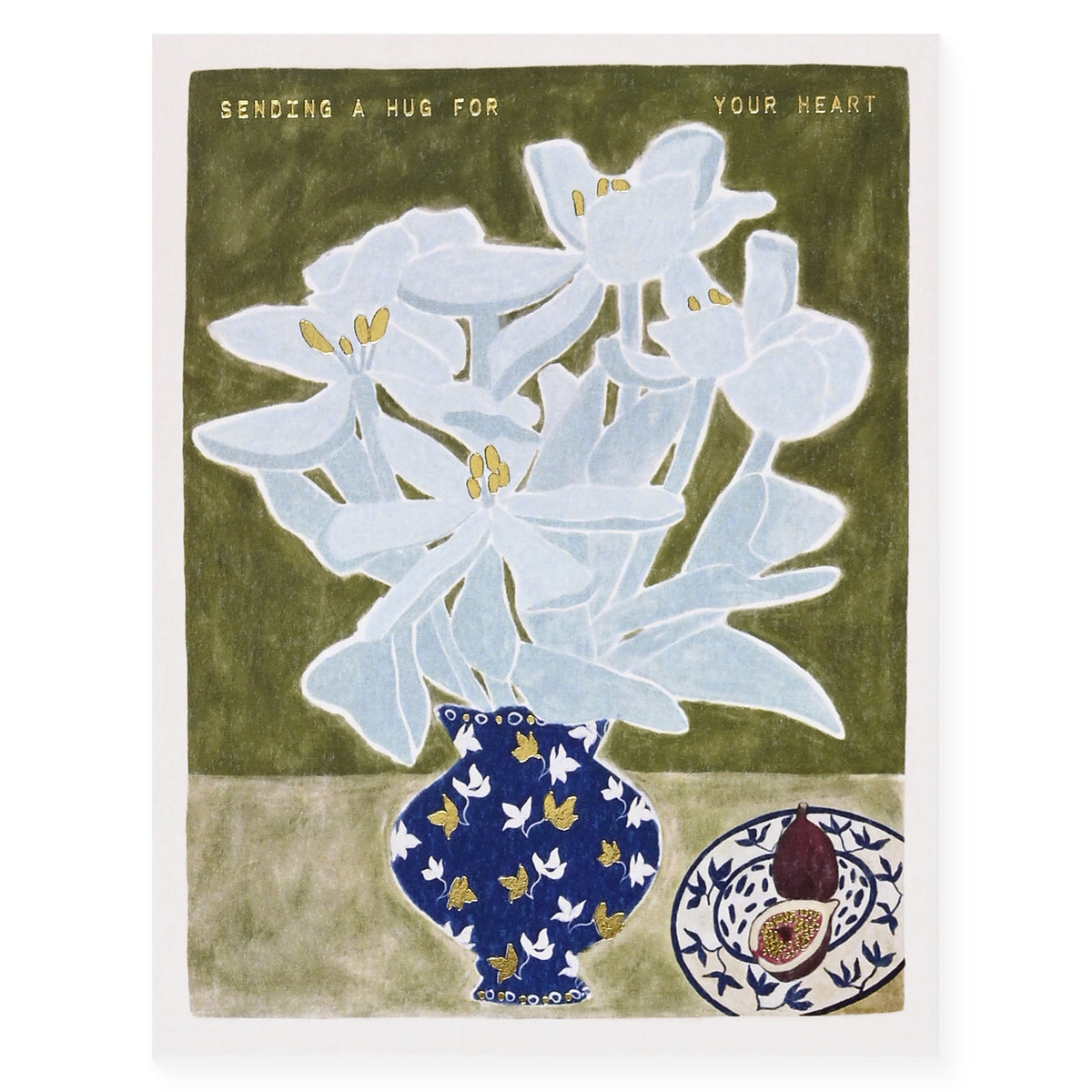 Someday Studio Hug Your Heart Sympathy Card 