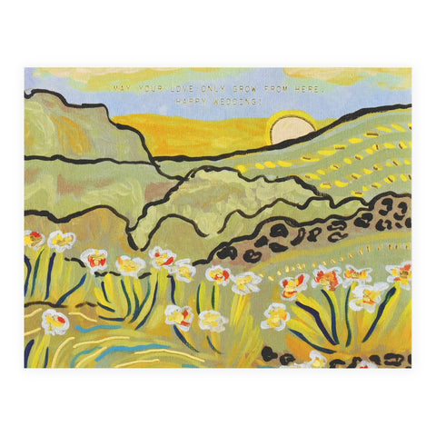 Someday Studio Love Only Grow Wedding Card