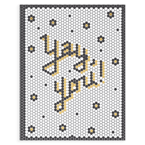 Wild Ink Press Yay, You! Tile Greeting Card 