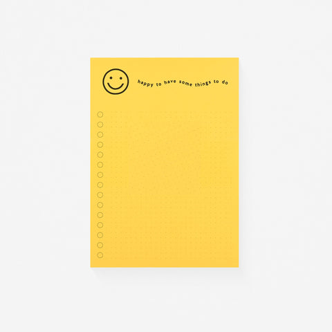 Worthwhile Paper Happy Notepad