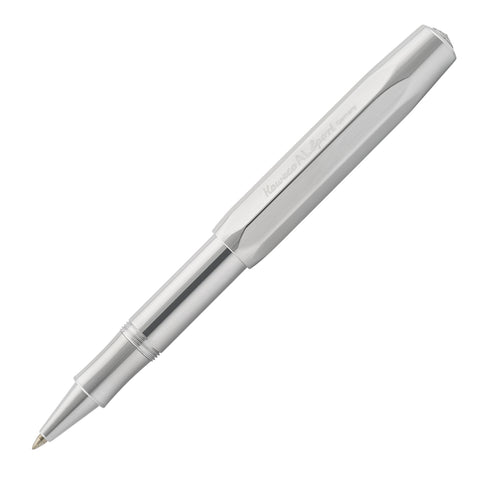Kaweco AL Sport Raw Aluminum High Gloss Polish Rollerball Pen 