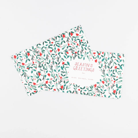 Mr. Boddington's Studio Holiday Gratuity Envelopes 