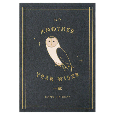 À L'aise Another Year Wiser Birthday Card 