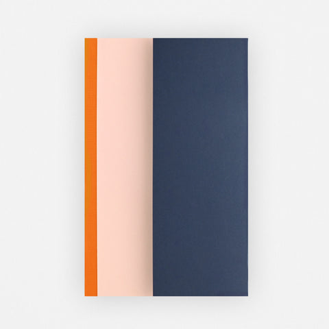 Amaretti Design The Fold Notebook | 3 Colorways Orange/Rose/Navy