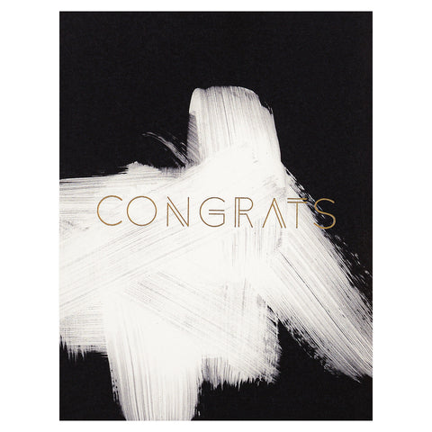 Antiquaria Brushed Congrats Greeting Card 