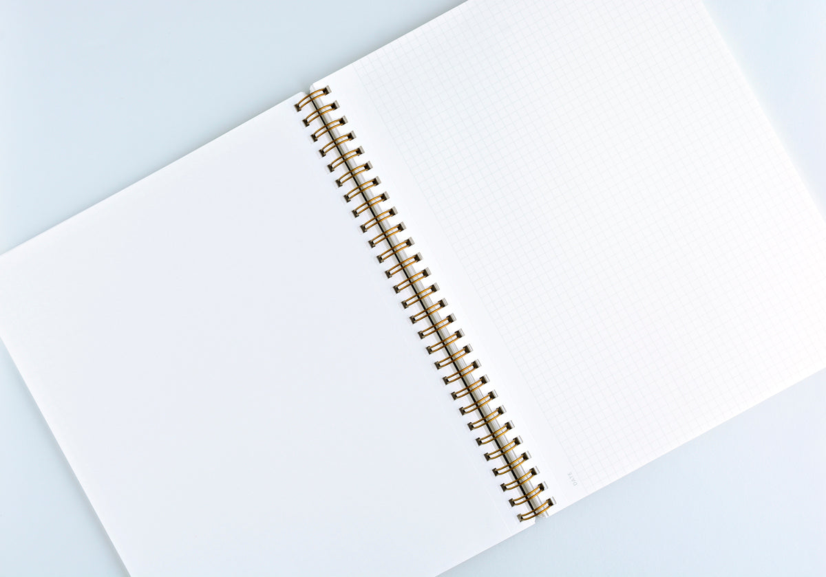 Appointed Dove Grey Notebook | Lined or Grid 