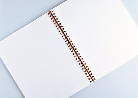 Appointed Chambray Notebook | Lined or Grid 