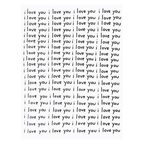 Ashkahn I Love You I Love I Love You Greeting Card 
