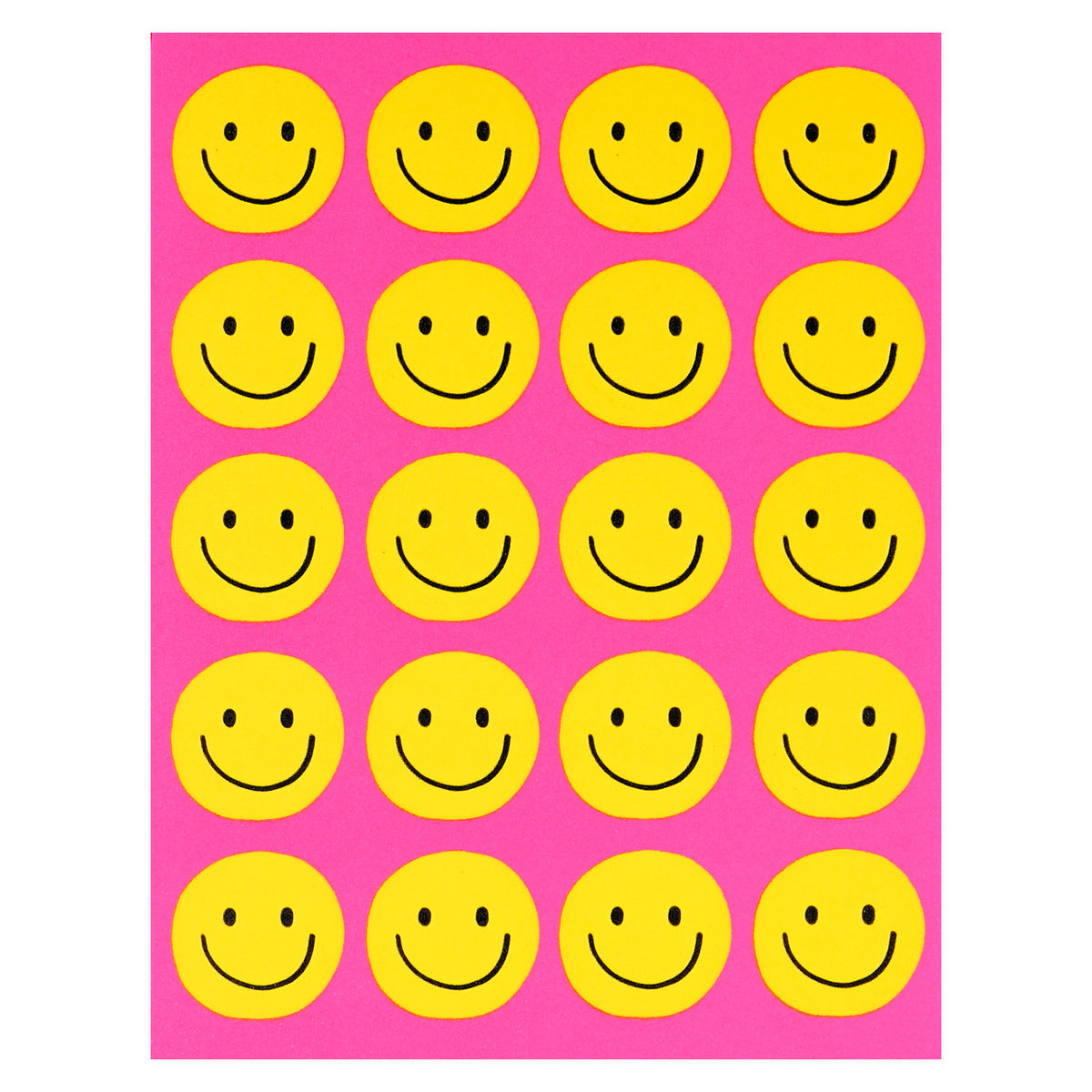 Ashkahn Repeat Smileys Greeting Card 