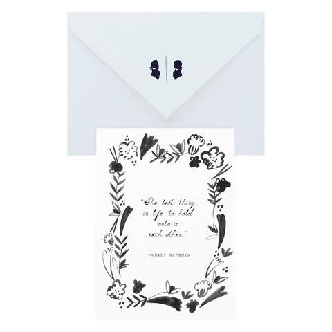 Mr. Boddington's Studio Audrey's Advice Greeting Card 