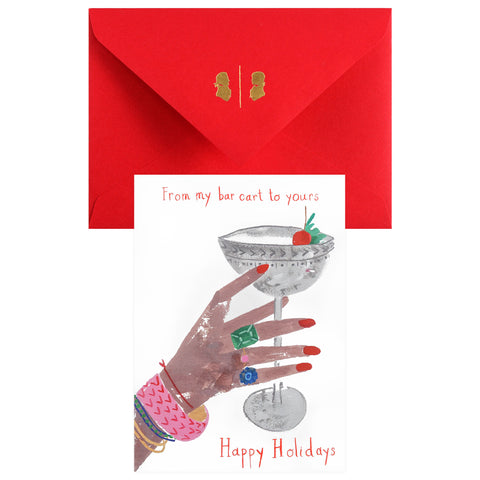 Mr. Boddington's Studio From My Bar Cart Holiday Cards Boxed