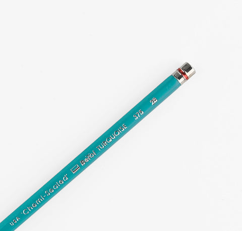 Vintage Berol Turquoise Drawing 375 2B Vintage Pencil 