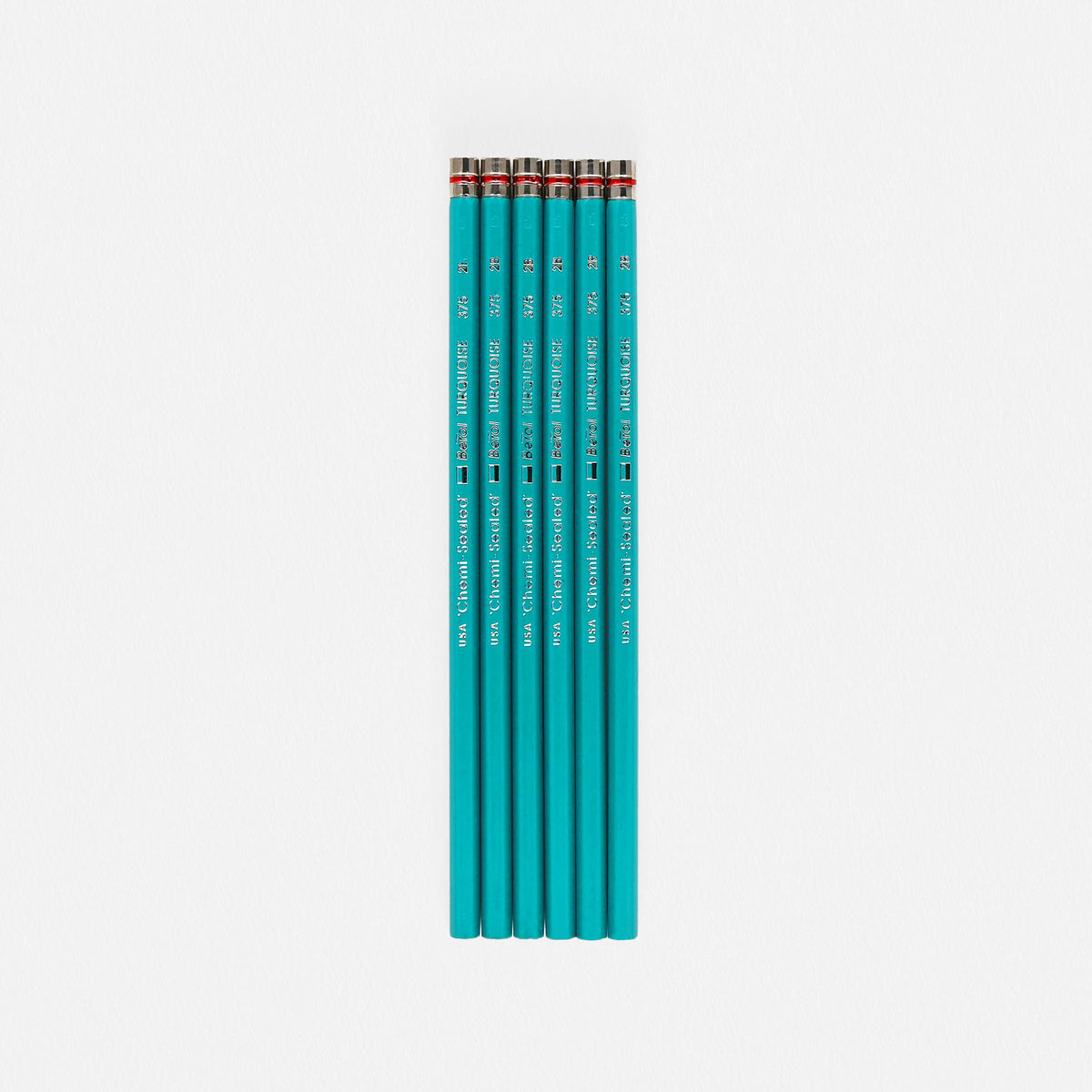 Vintage Berol Turquoise Drawing 375 2B Vintage Pencil 