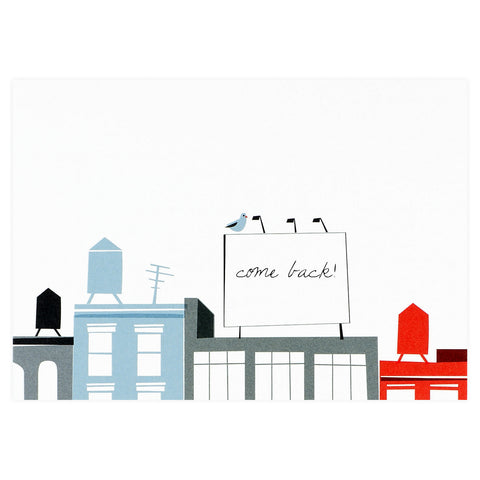 pleased to meet Your Billboard Greeting Card 