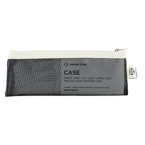 Papier Tigre Mesh Pencil Case Black 