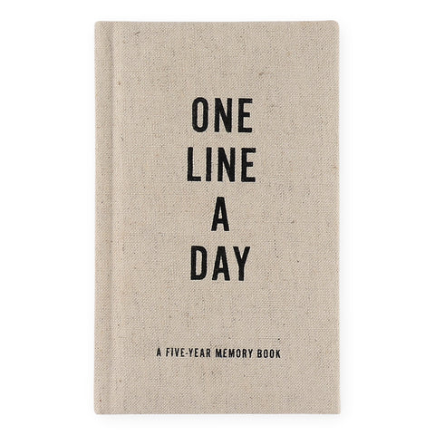 Chronicle Canvas One Line A Day  Five Year Memory Book 
