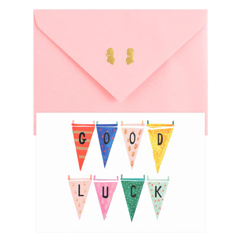 Mr. Boddington's Studio Cheering With Pennants Greeting Card 