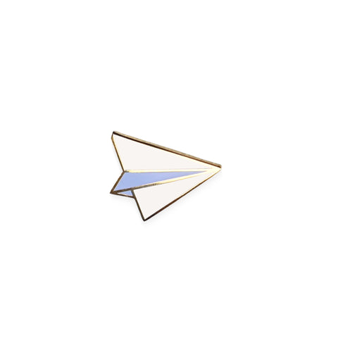 City of Industry Paper Plane Enamel Pin 